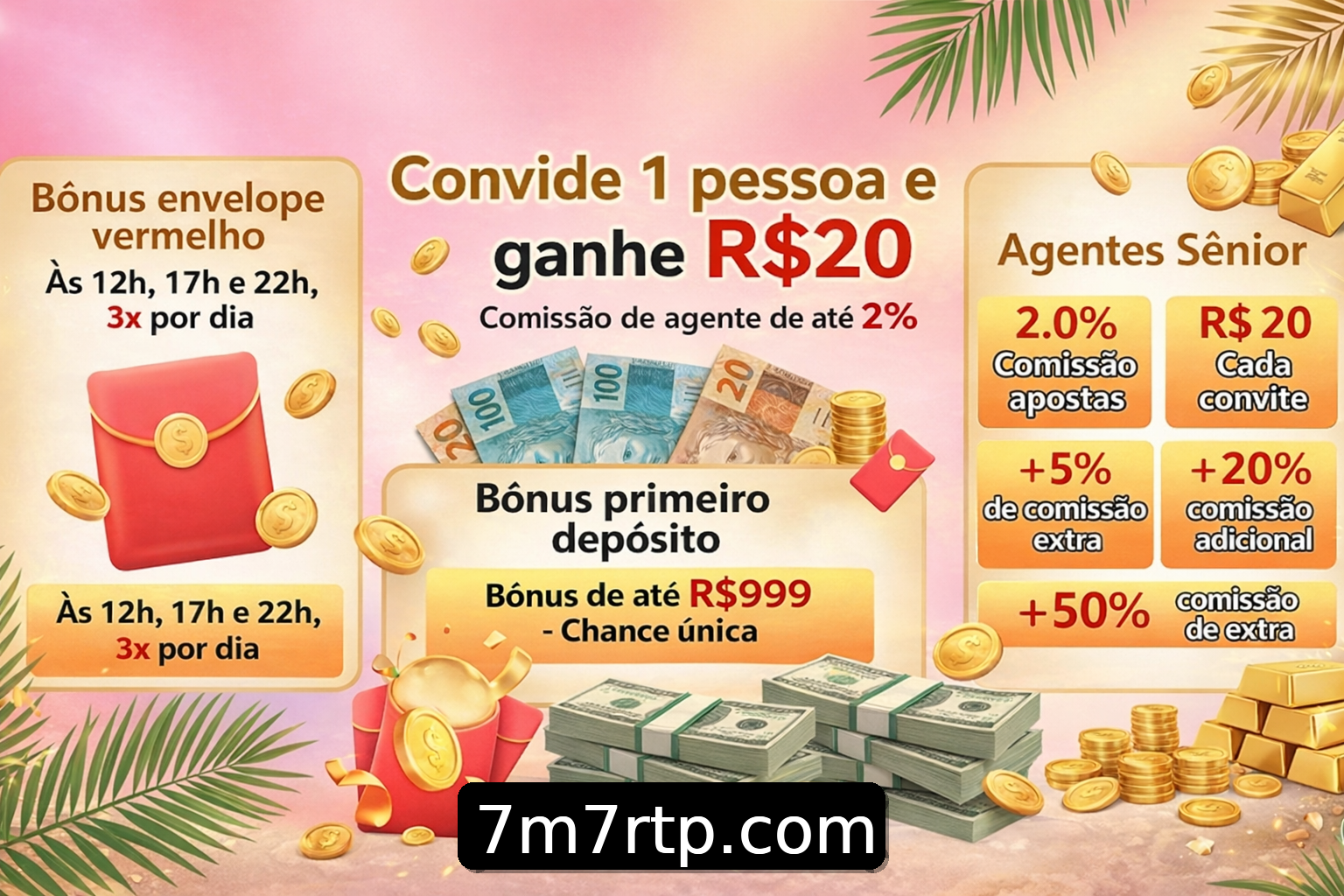 Banner do Bônus do Casino 7m7