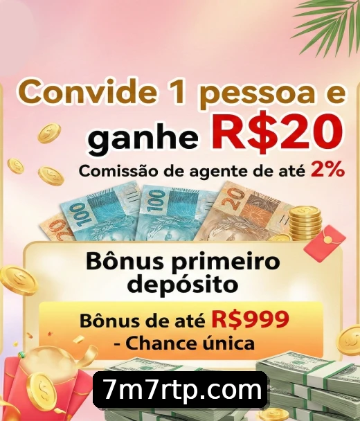 Bônus ao se registrar no 7m7